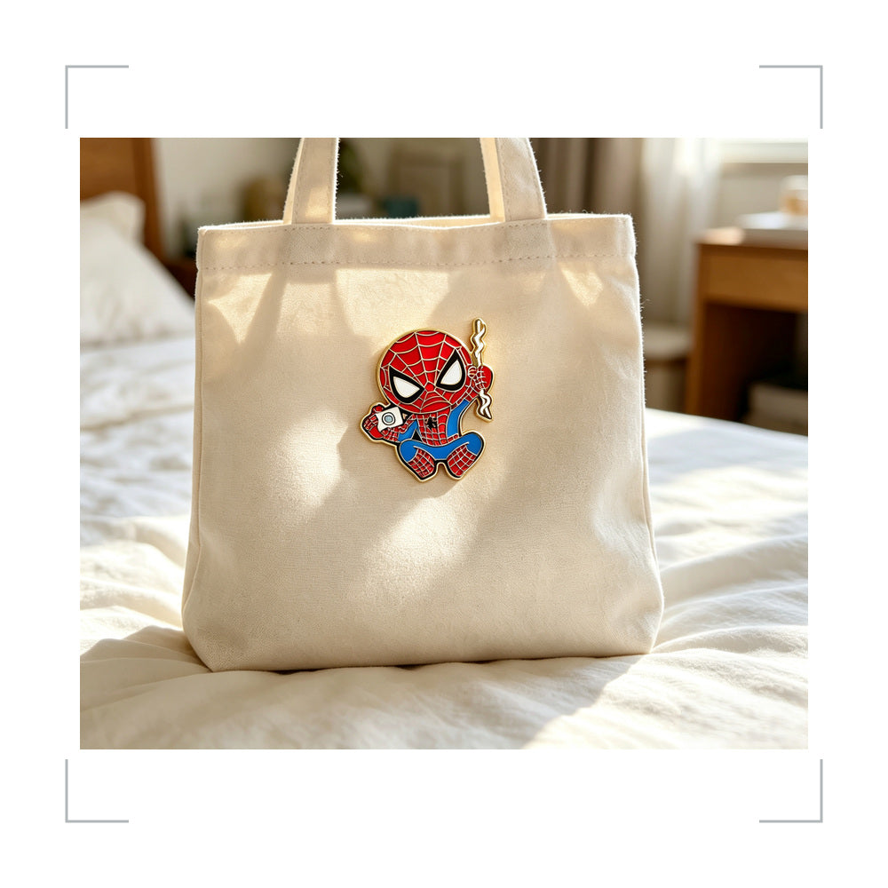 [BG_UNKNOWN] Marvel Spider-Man Zinc Alloy Brooch Pin