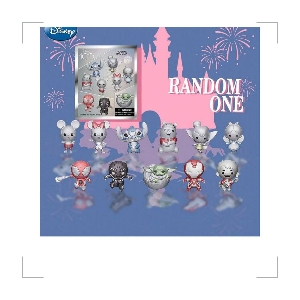 Disney Standard Characters PVC Blind Bag Keychain