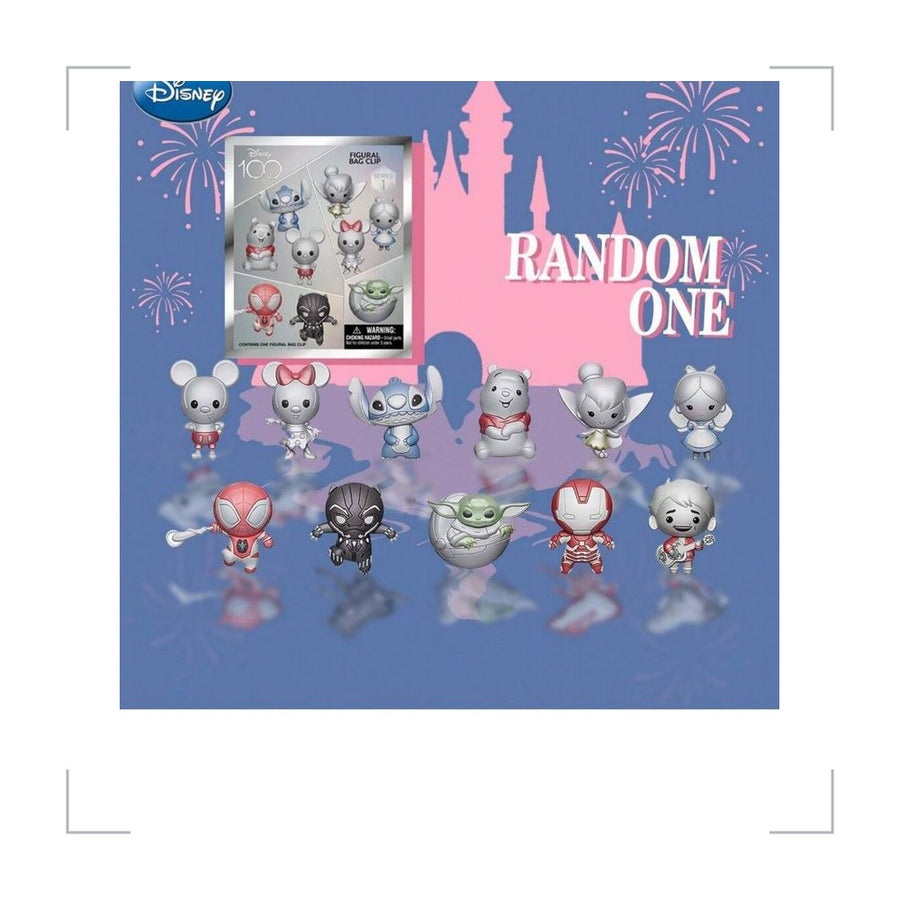 Disney Standard Characters PVC Blind Bag Keychain
