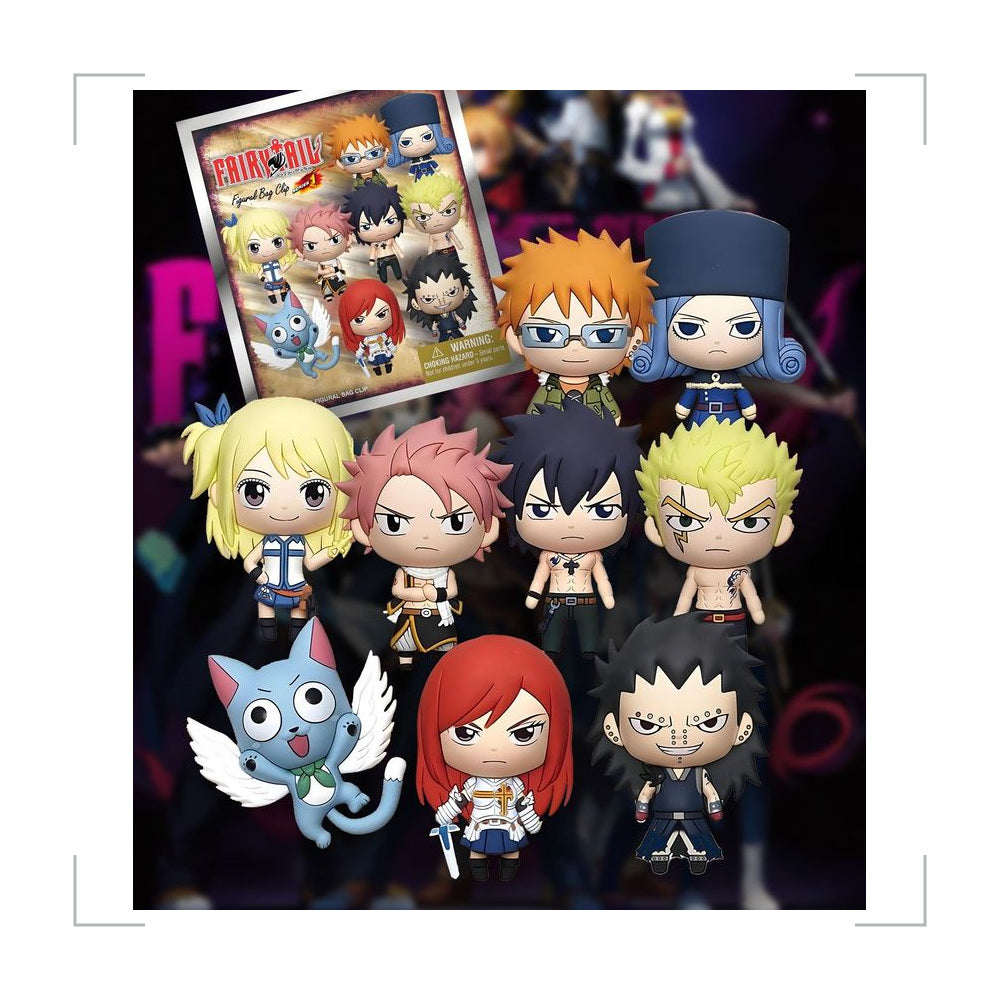 Fairy Tail PVC Blind Bag Keychain
