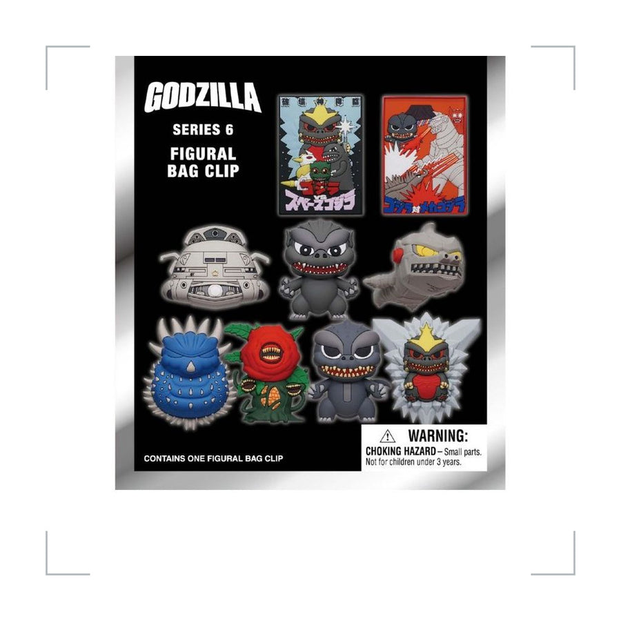 Godzilla PVC Blind Bag Keychain