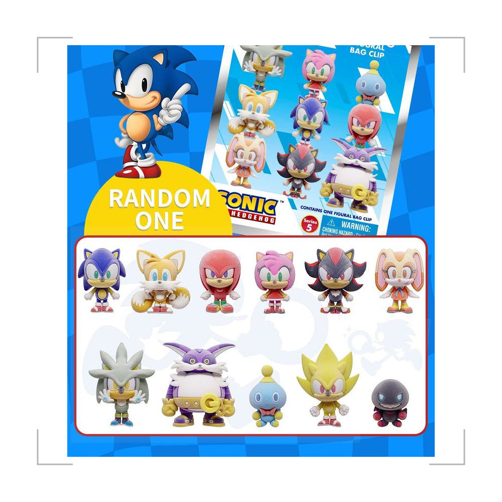 [BG_UNKNOWN] Sonic the Hedgehog PVC Blind Bag Keychain
