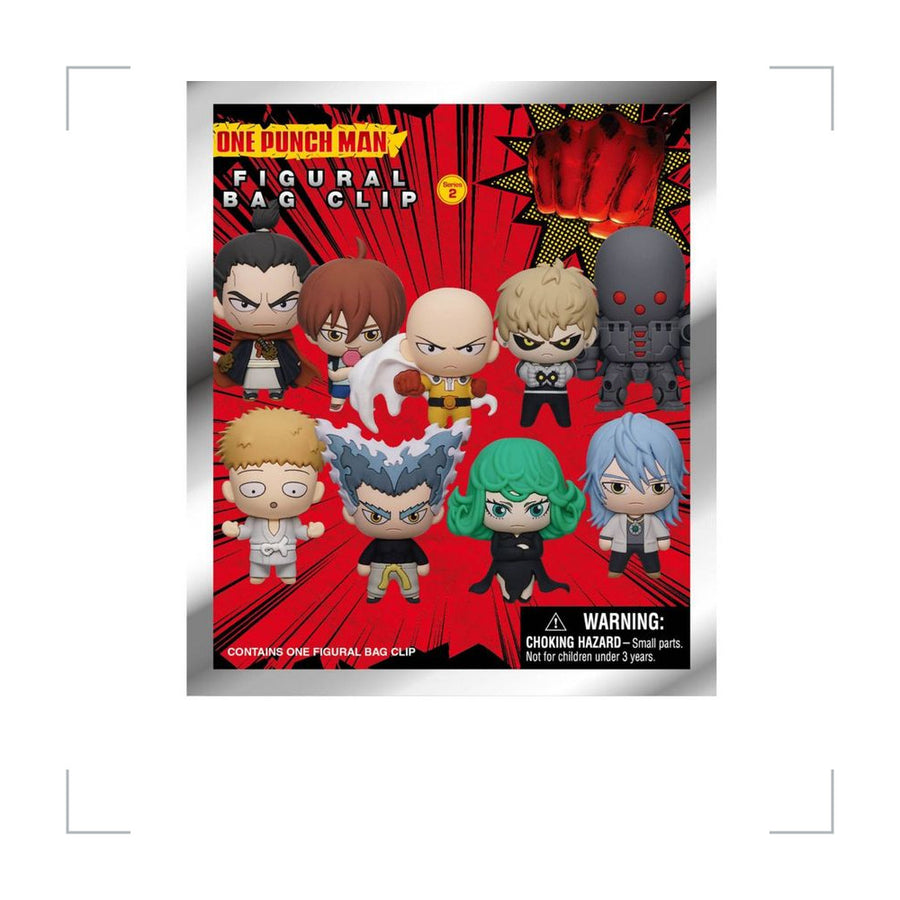 One Punch Man PVC Blind Bag Keychain