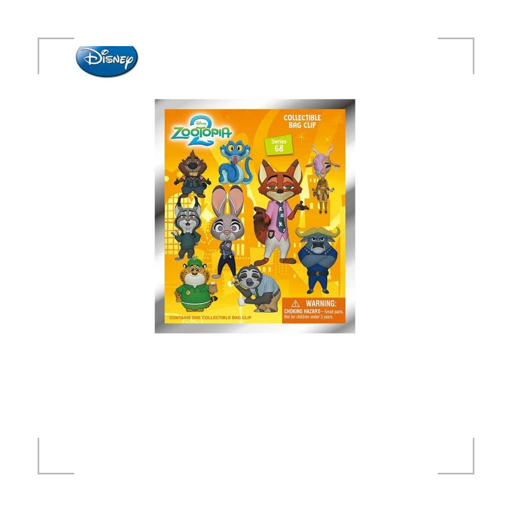 Zootopia PVC Blind Bag Keychain
