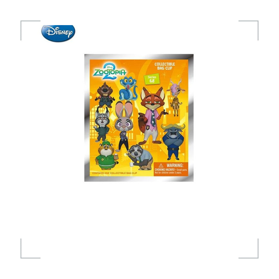 Zootopia PVC Blind Bag Keychain