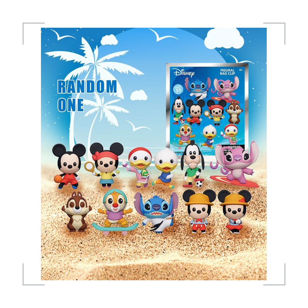 Mickey PVC Blind Bag Keychain