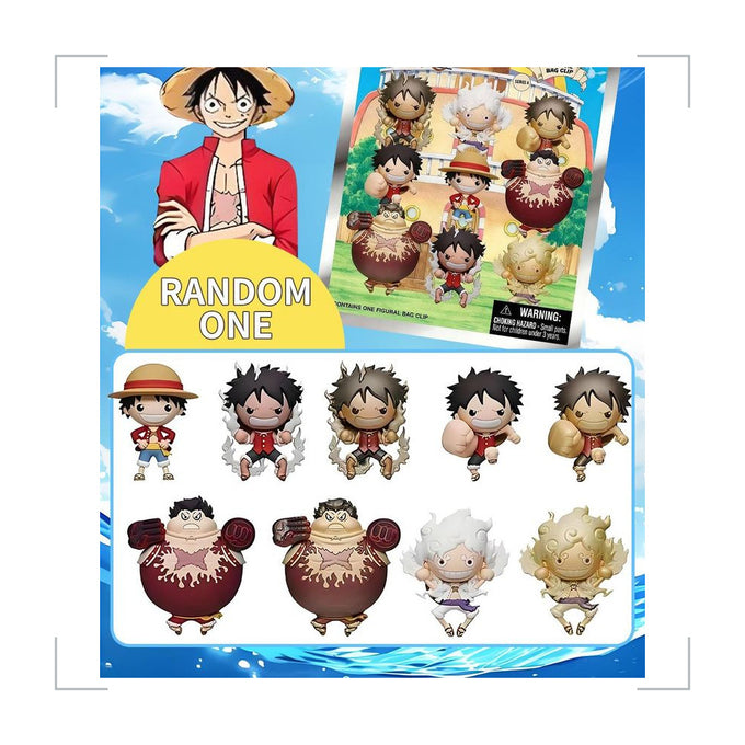 One Piece PVC Blind Bag Keychain