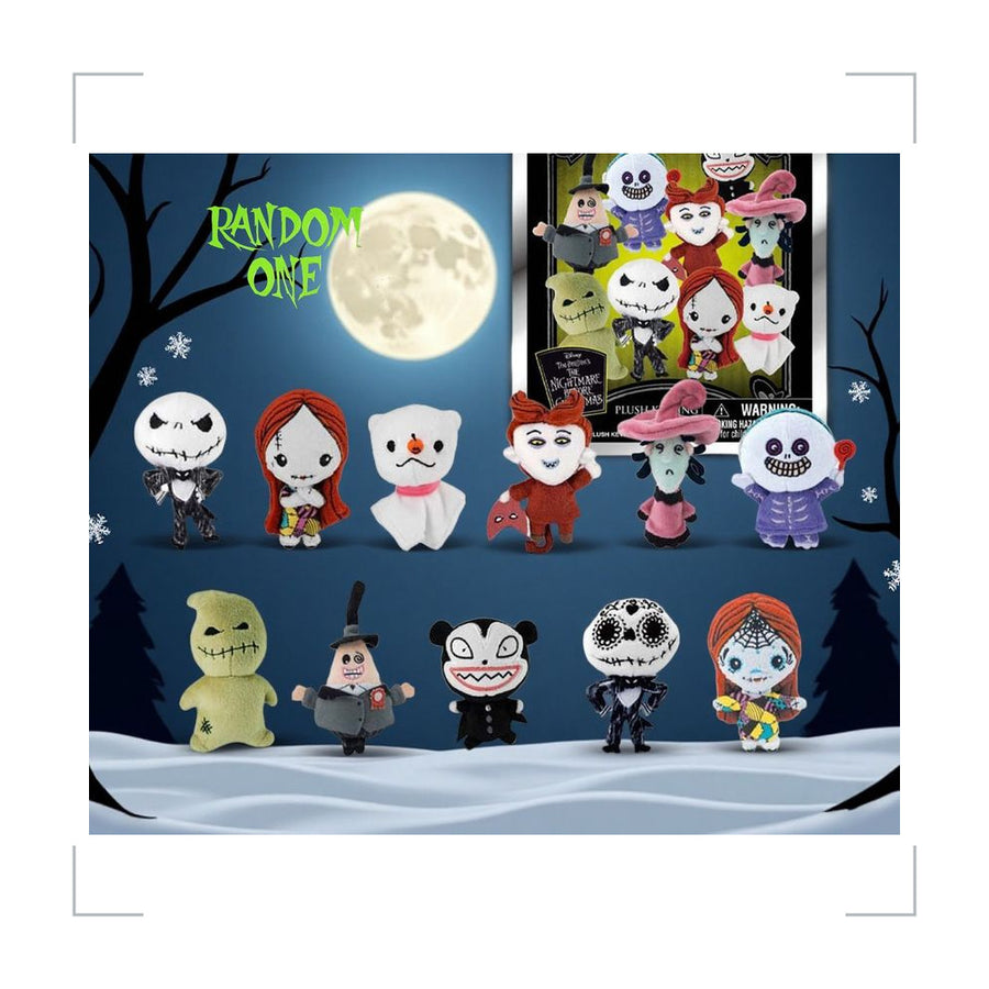 The Nightmare Before Christmas Plush Blind Bag Keychain