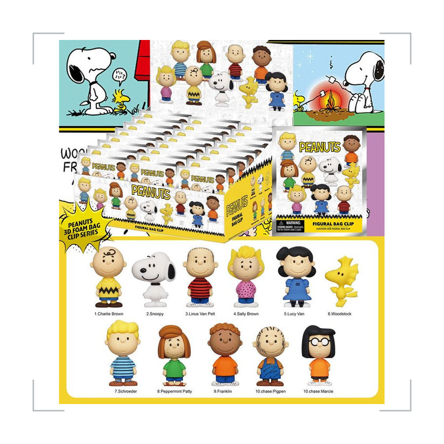 [BG_UNKNOWN] Peanuts Officially Licensed PVC Blind Bag Keychain