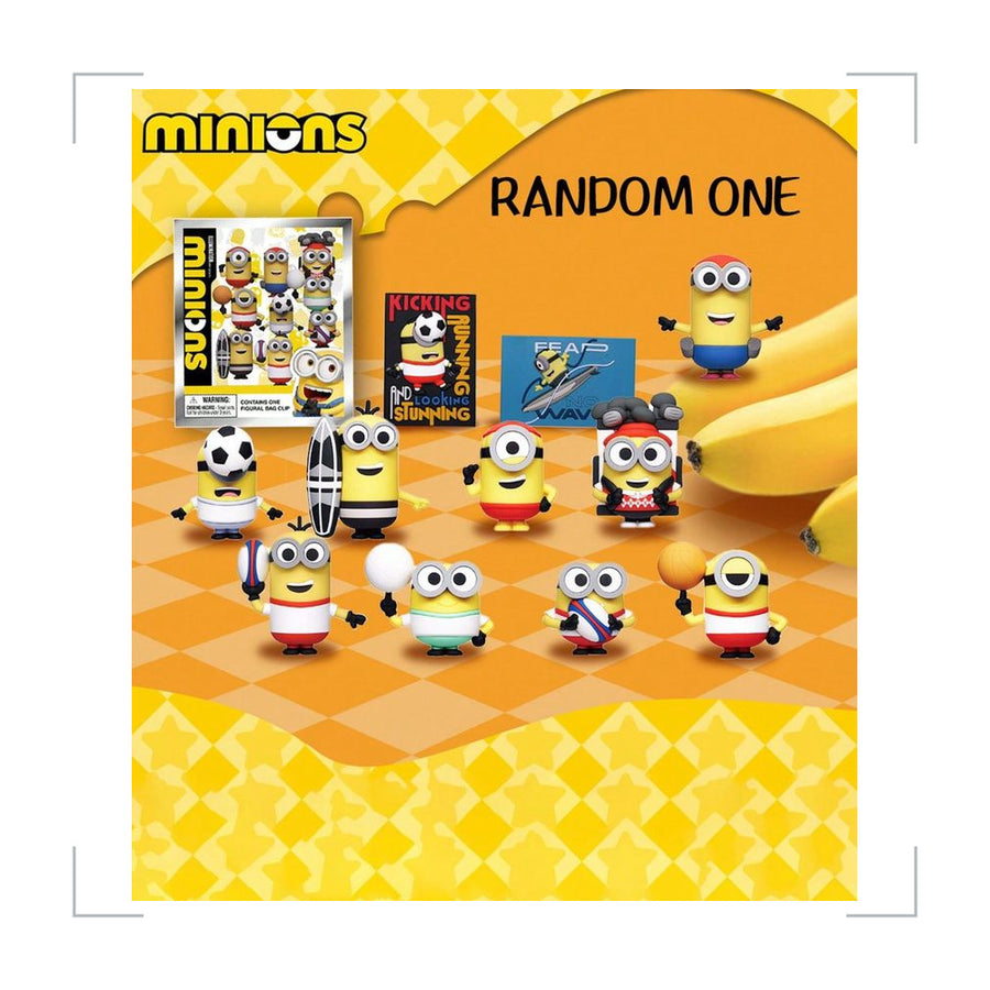 Minions PVC Blind Bag Keychain