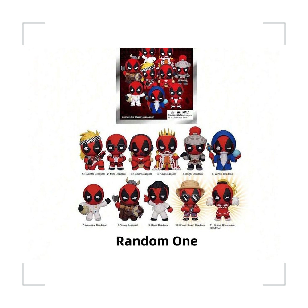Marvel Deadpool PVC Blind Bag Keychain