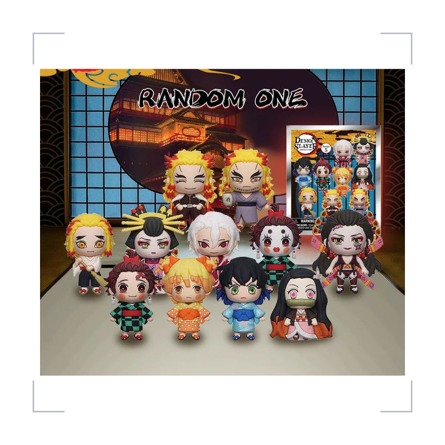 Demon Slayer PVC Blind Bag Keychain