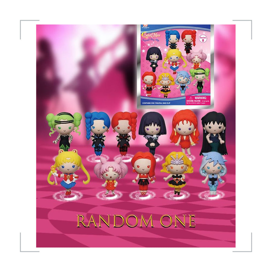 Sailor Moon PVC Blind Bag Keychain