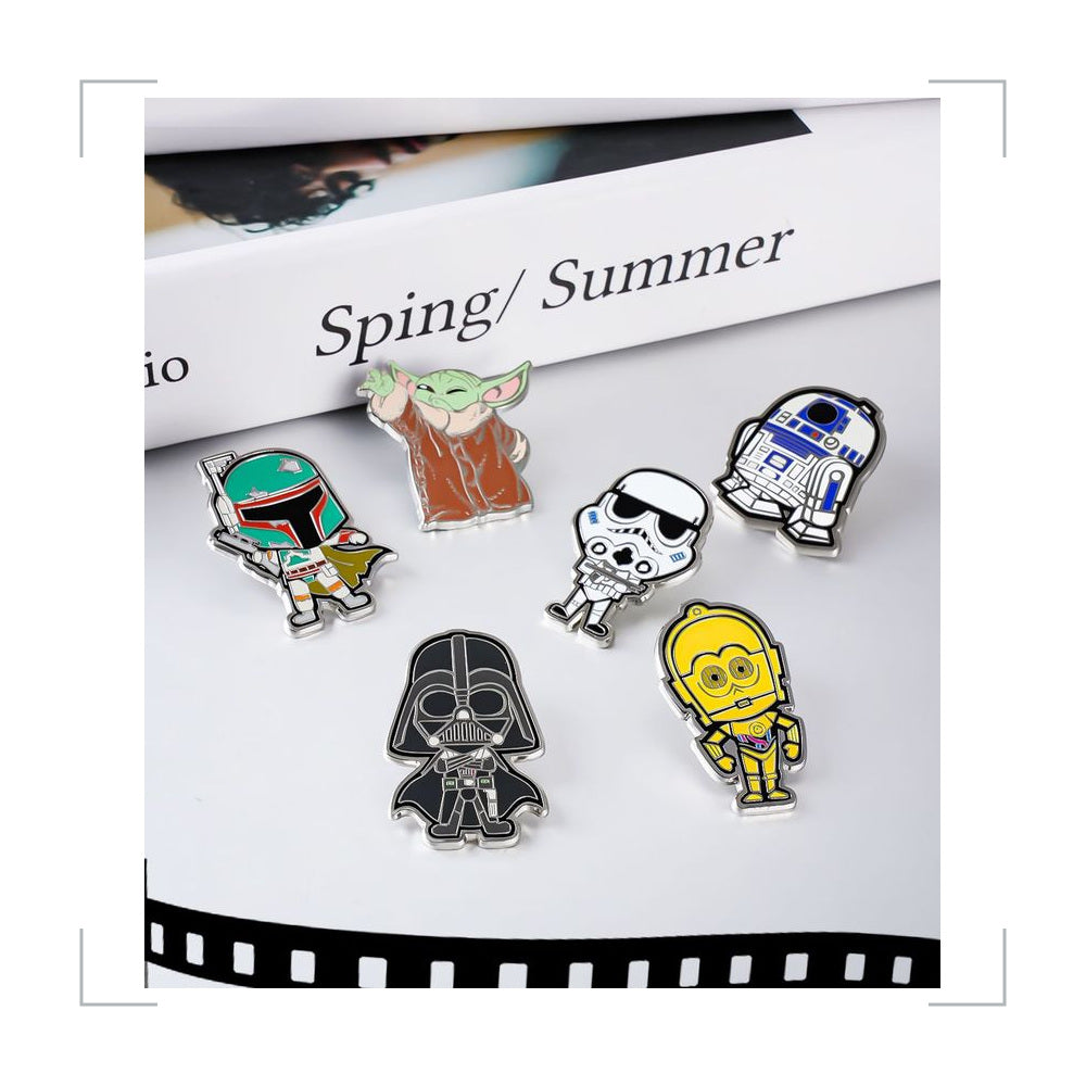 [BG_UNKNOWN] Star Wars Zinc Alloy Lapel Pin