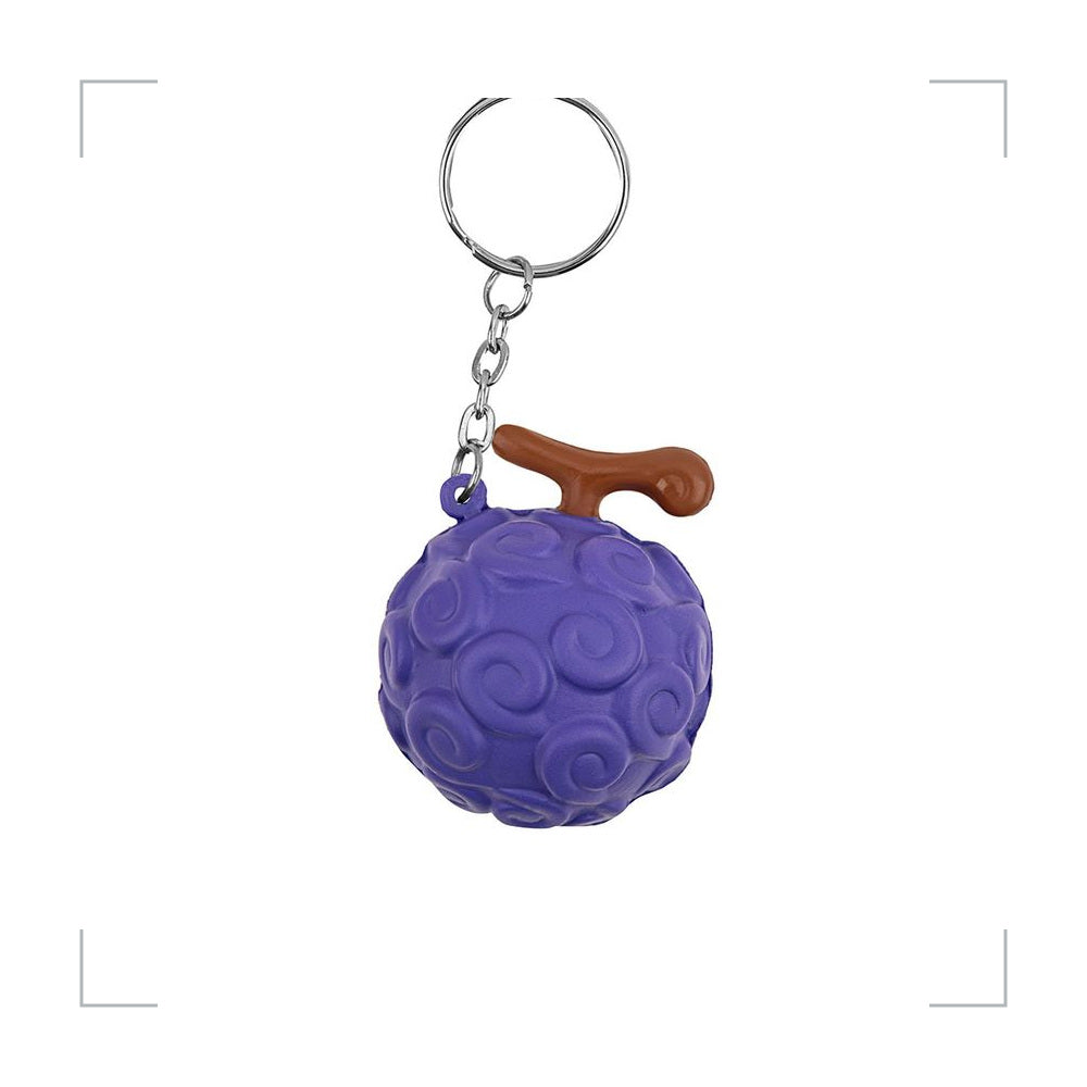 [BG_UNKNOWN] One Piece PU Keychain