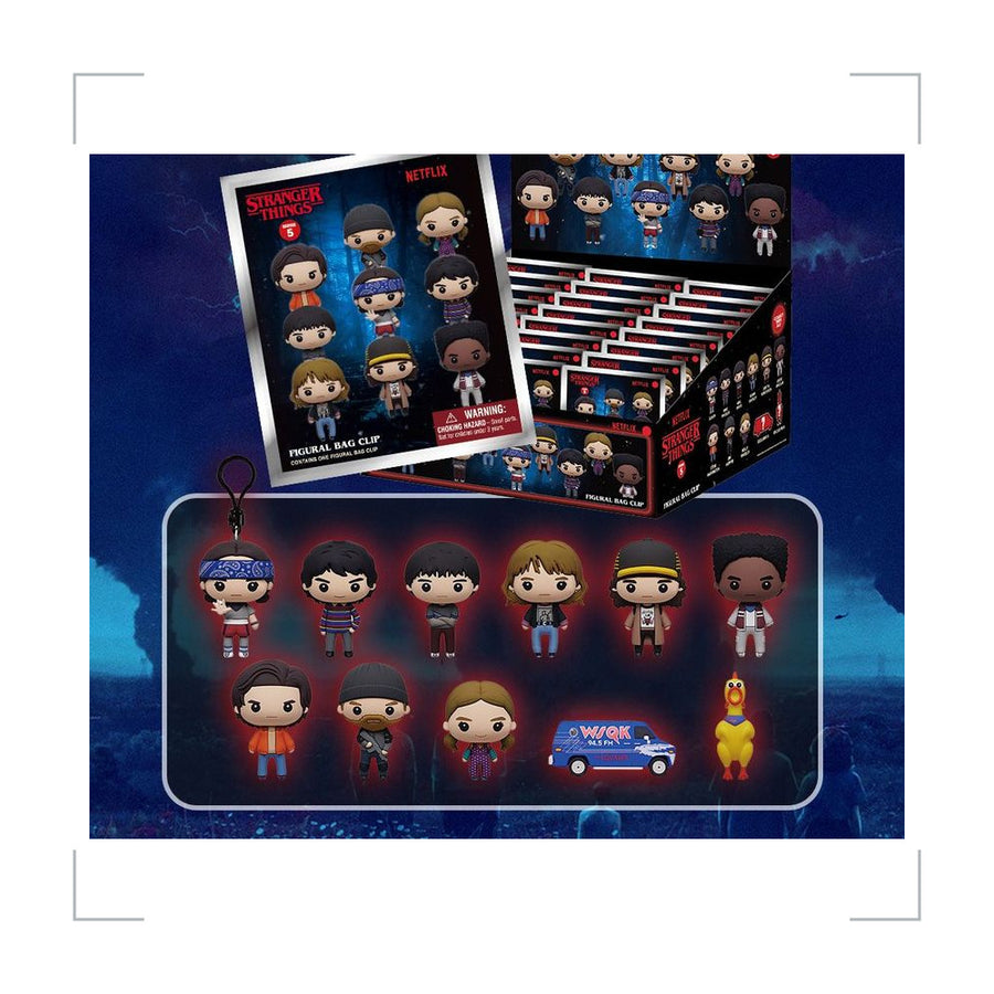 Stranger Things PVC Blind Bag Keychain