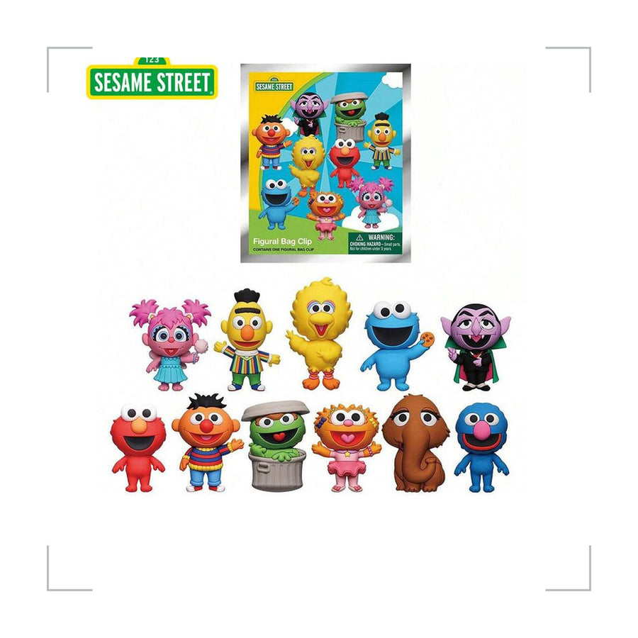 Sesame Street PVC Blind Bag Keychain