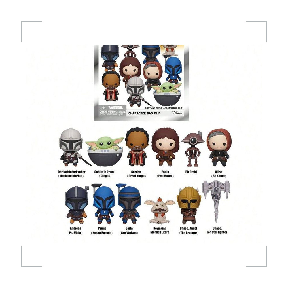 STAR WARS PVC Blind Bag Keychain