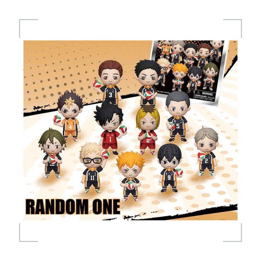 Haikyu!! PVC Blind Bag Keychain
