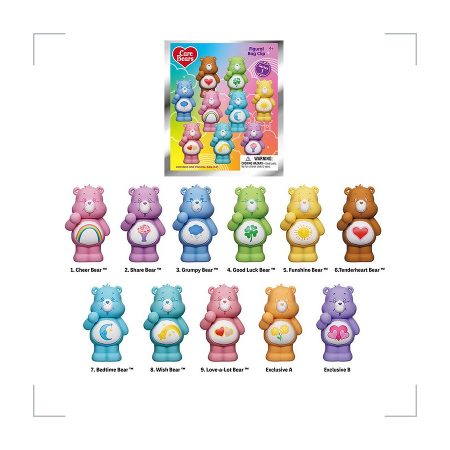 Care Bears PVC Blind Bag Keychain