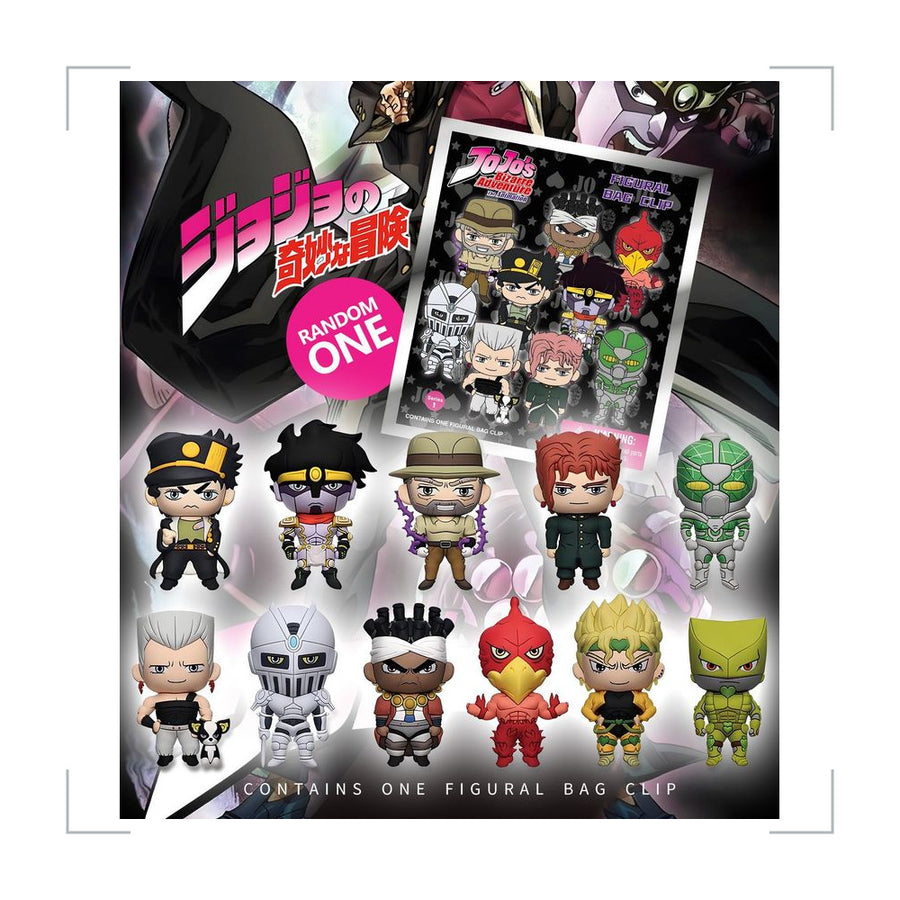 JOJO'S Bizarre Adventure PVC Blind Bag Keychain