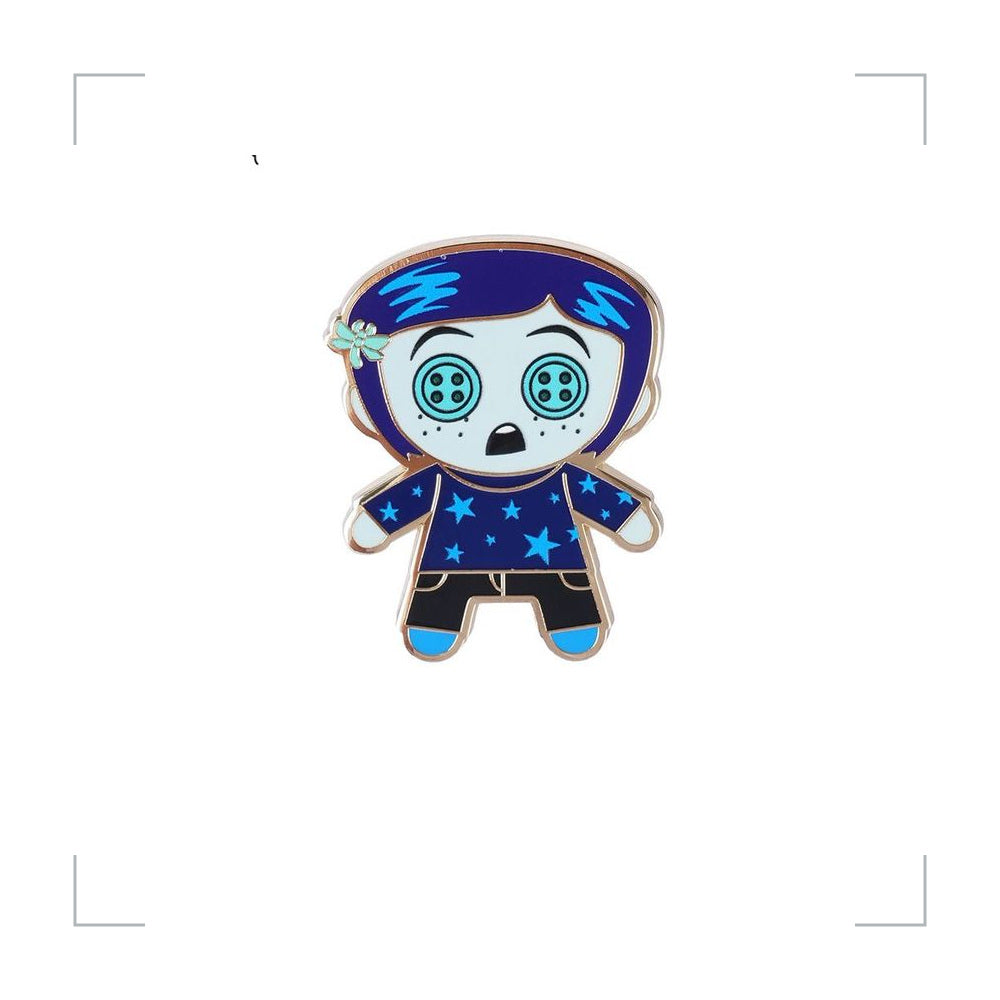 Coraline Zinc Alloy Pin