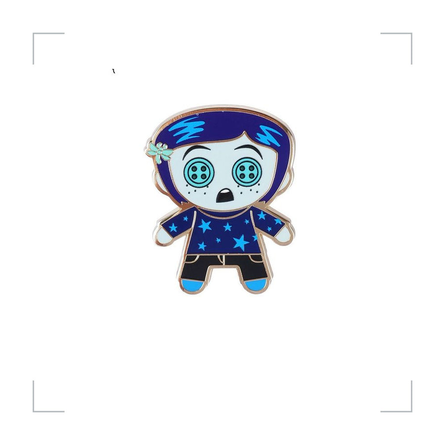 Coraline Zinc Alloy Pin