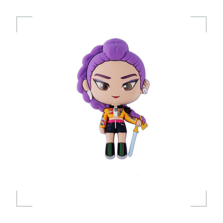 [BG_UNKNOWN] Netflix Kpop Demon Hunters PVC Fridge Magnet
