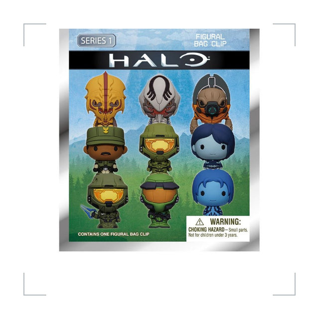 Halo PVC Blind Bag Keychain