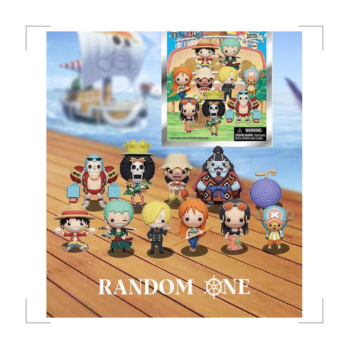 One Piece PVC Blind Bag Keychain