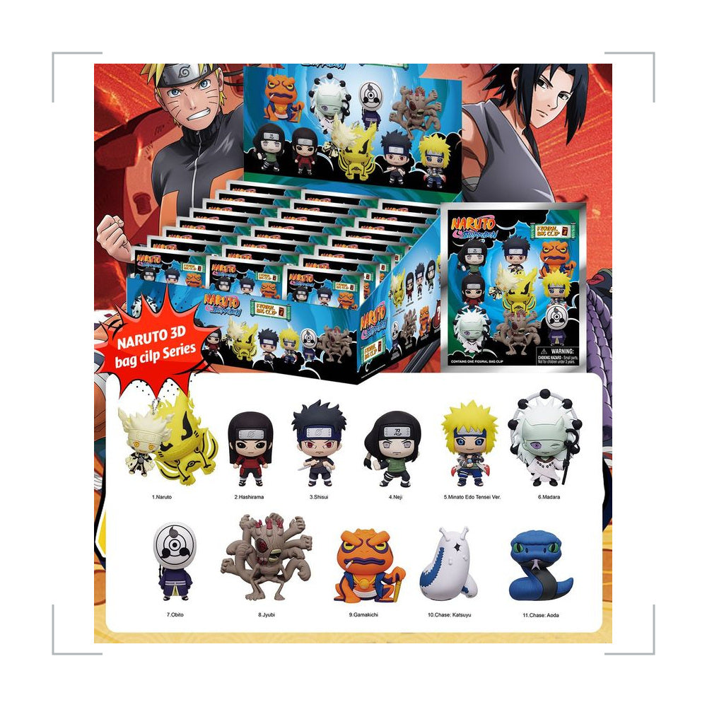 NARUTO PVC Blind Bag Keychain