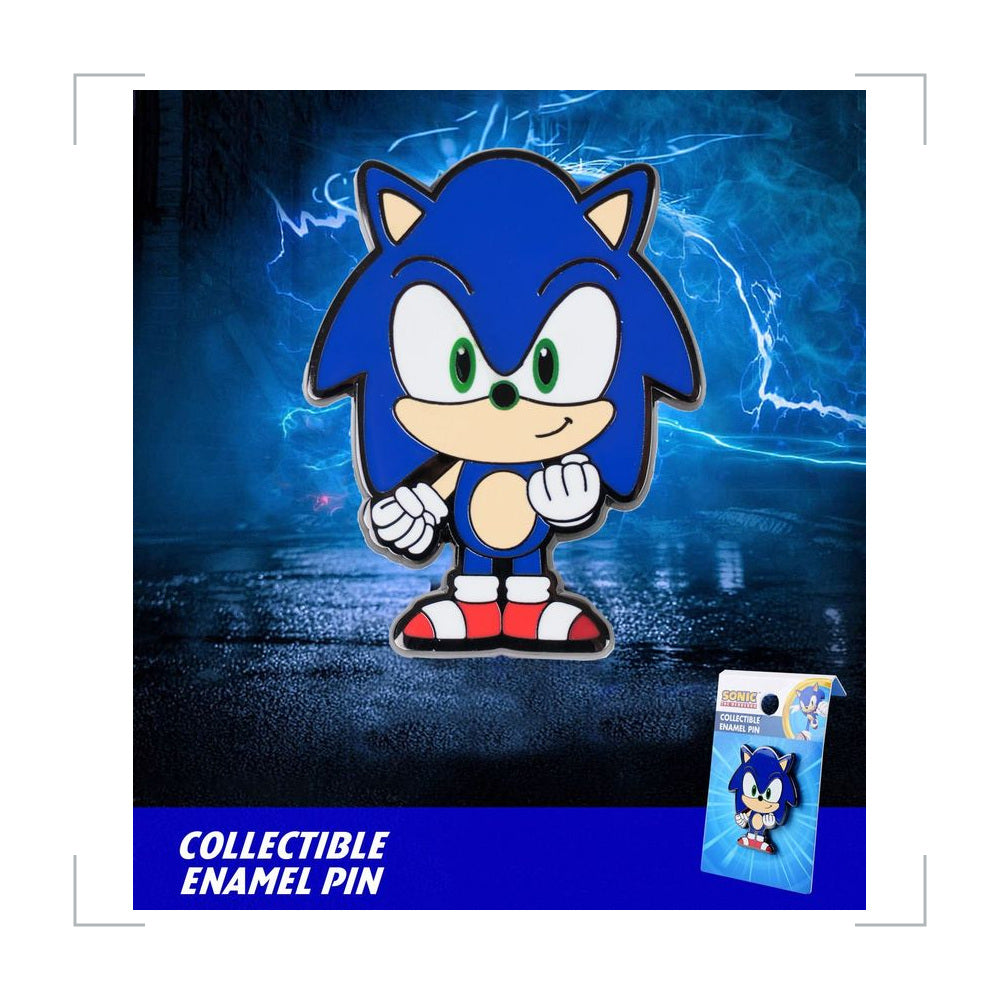 [BG_UNKNOWN] Sonic the Hedgehog Zinc Alloy Brooch