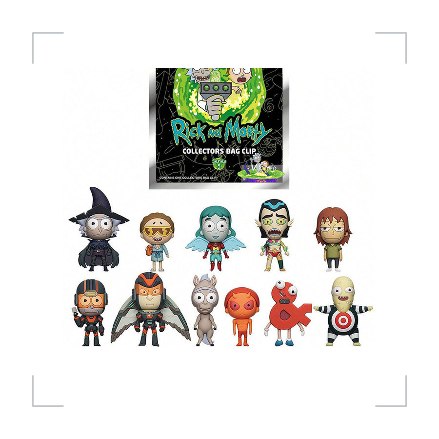 Rick and Morty PVC Blind Bag Keychain