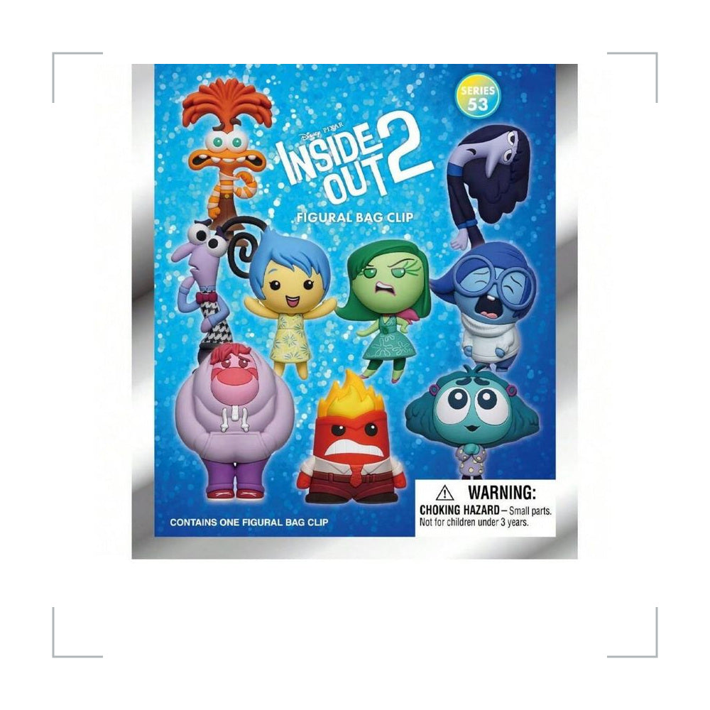 Inside Out PVC Blind Bag Keychain