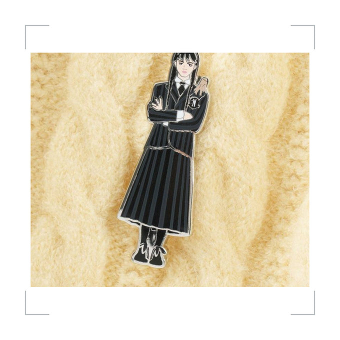 Wednesday Zinc Alloy Pin