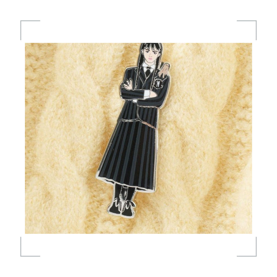 Wednesday Zinc Alloy Pin