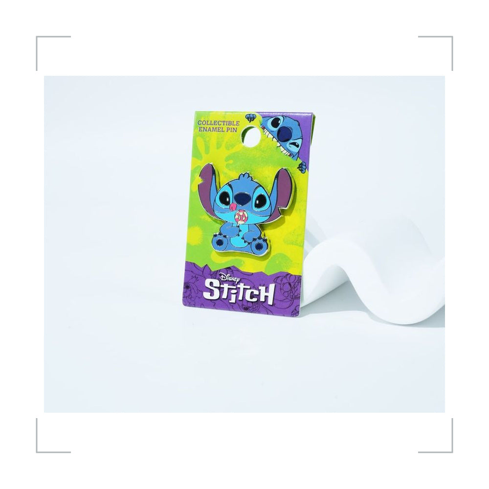 [BG_UNKNOWN] Disney Stitch Zinc Alloy Brooch Pin