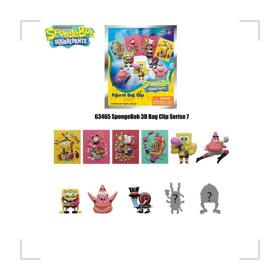 SpongeBob PVC Blind Bag Keychain