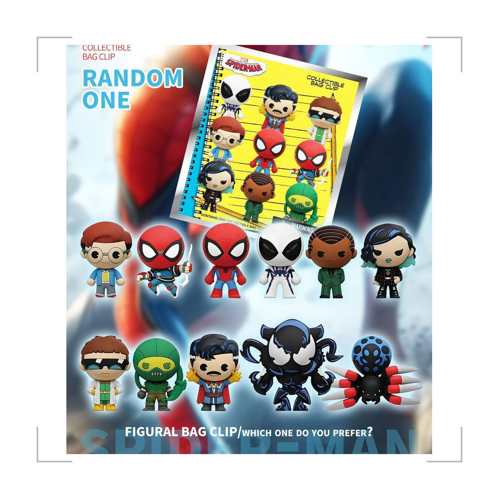 Spider-Man PVC Blind Bag Keychain
