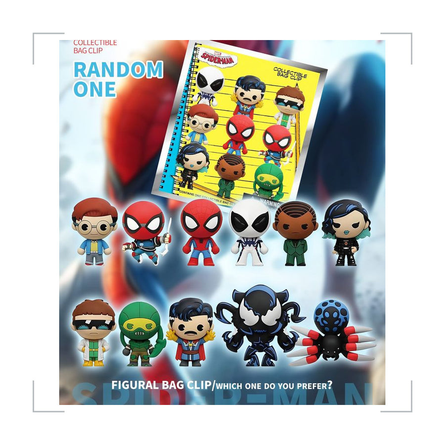 Spider-Man PVC Blind Bag Keychain