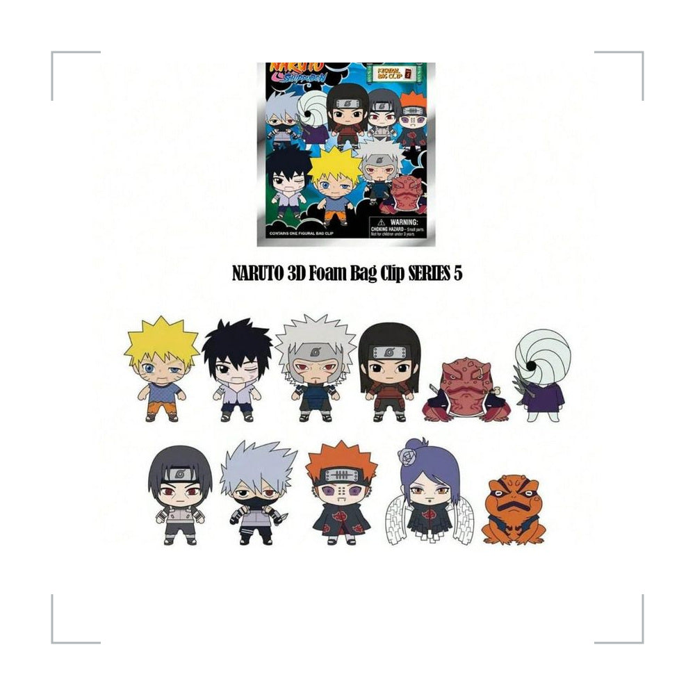 NARUTO PVC Blind Bag Keychain