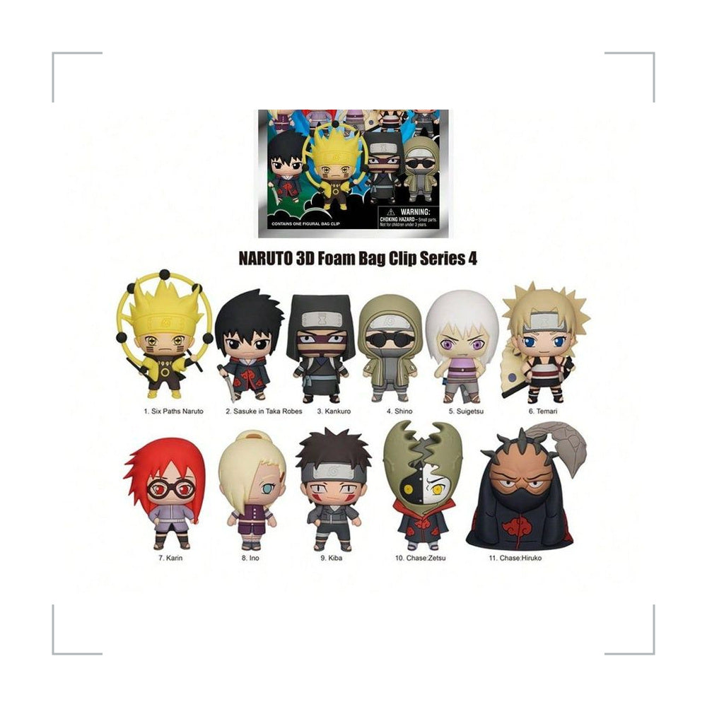 NARUTO PVC Blind Bag Keychain