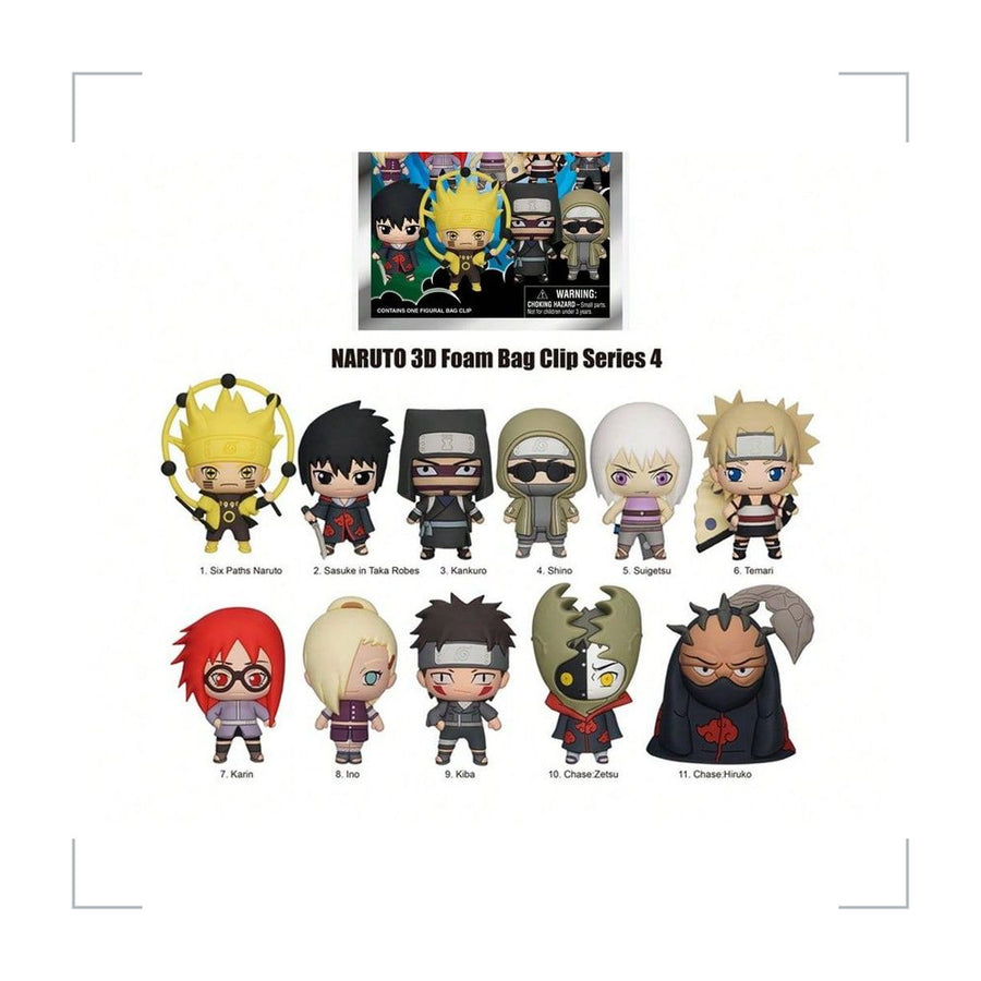 NARUTO PVC Blind Bag Keychain