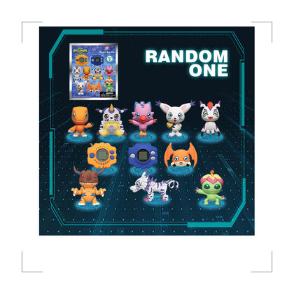 Digimon PVC Blind Bag Keychain