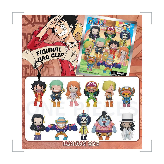 One Piece PVC Blind Bag Keychain