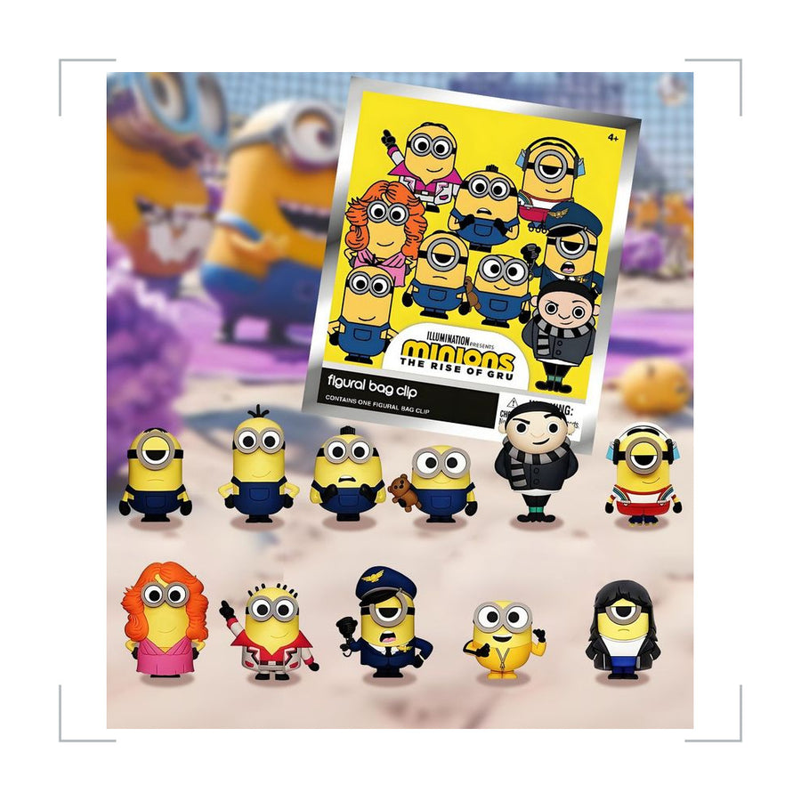 Minions PVC Blind Bag Keychain