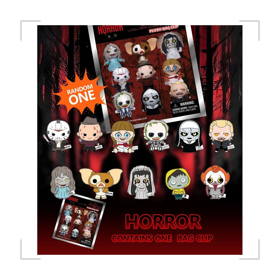 Horror Plush Blind Bag Keychain