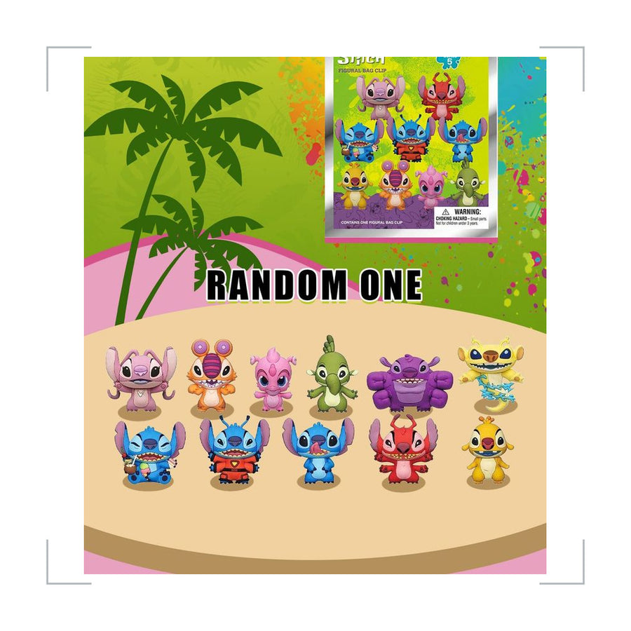 Stitch PVC Blind Bag Keychain