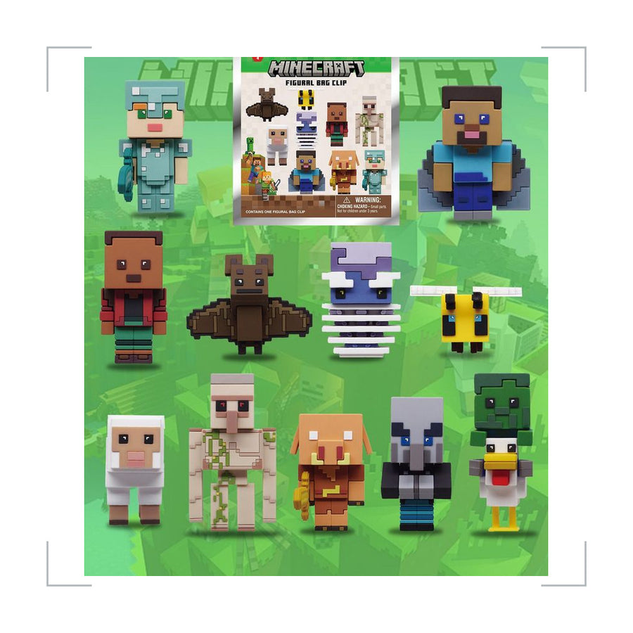 Minecraft PVC Blind Bag Keychain