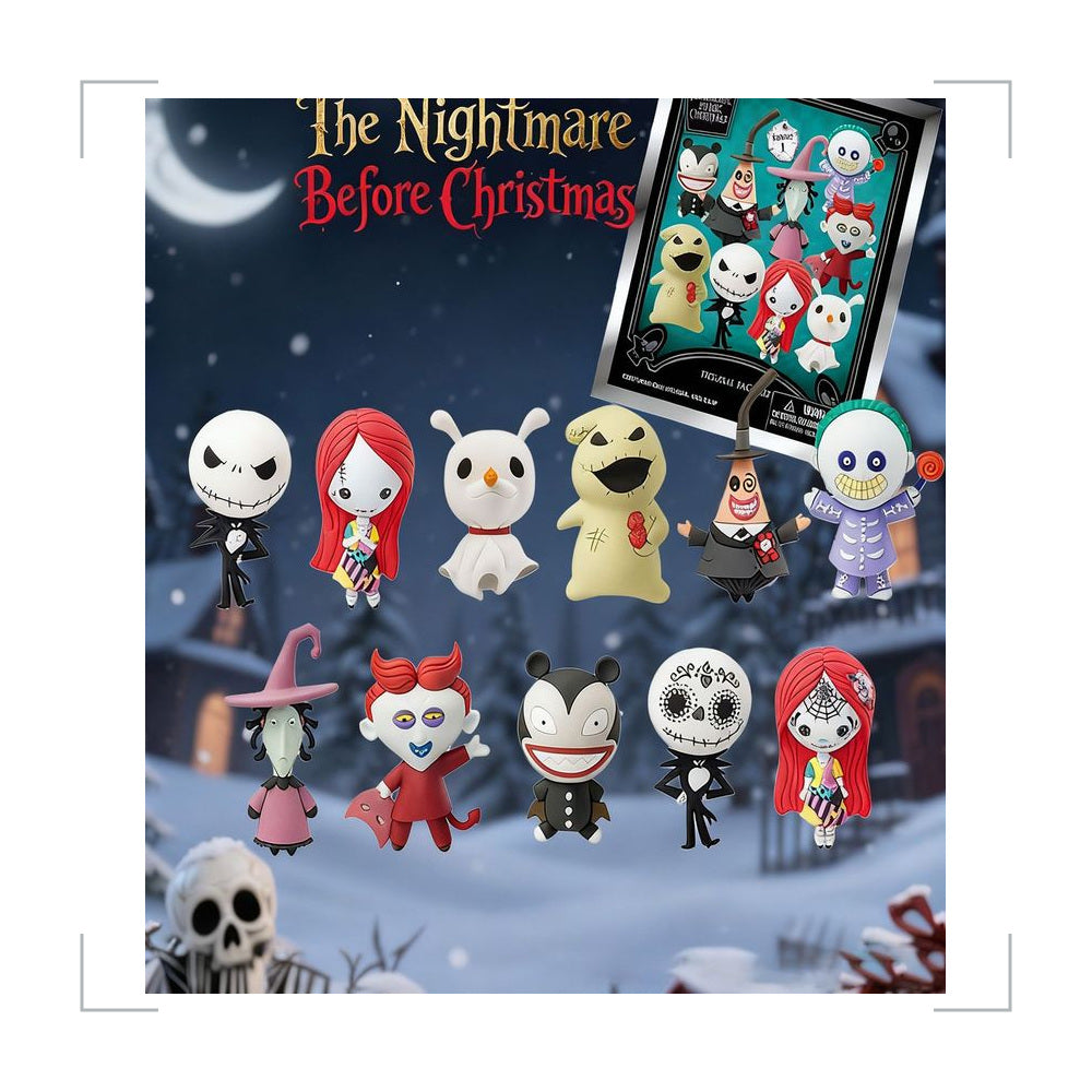The Nightmare Before Christmas PVC Blind Bag Keychain